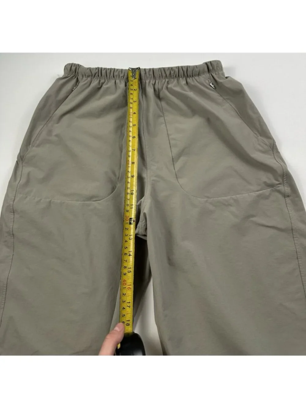 Lululemon Lightweight Mid-Rise Barrel-Leg Cropped Pant Size 6 Riverstone
